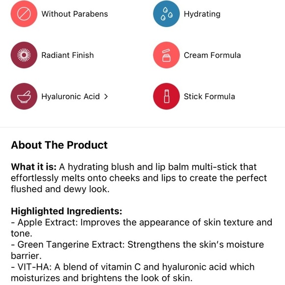 Kaja Beauty Dewy Bar & Blush in Strawberry Sorbet - Picture 7 of 7